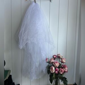 Unique wedding veil 💍👰
